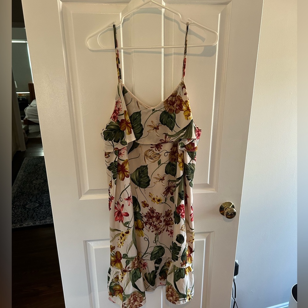 Floral midi dress